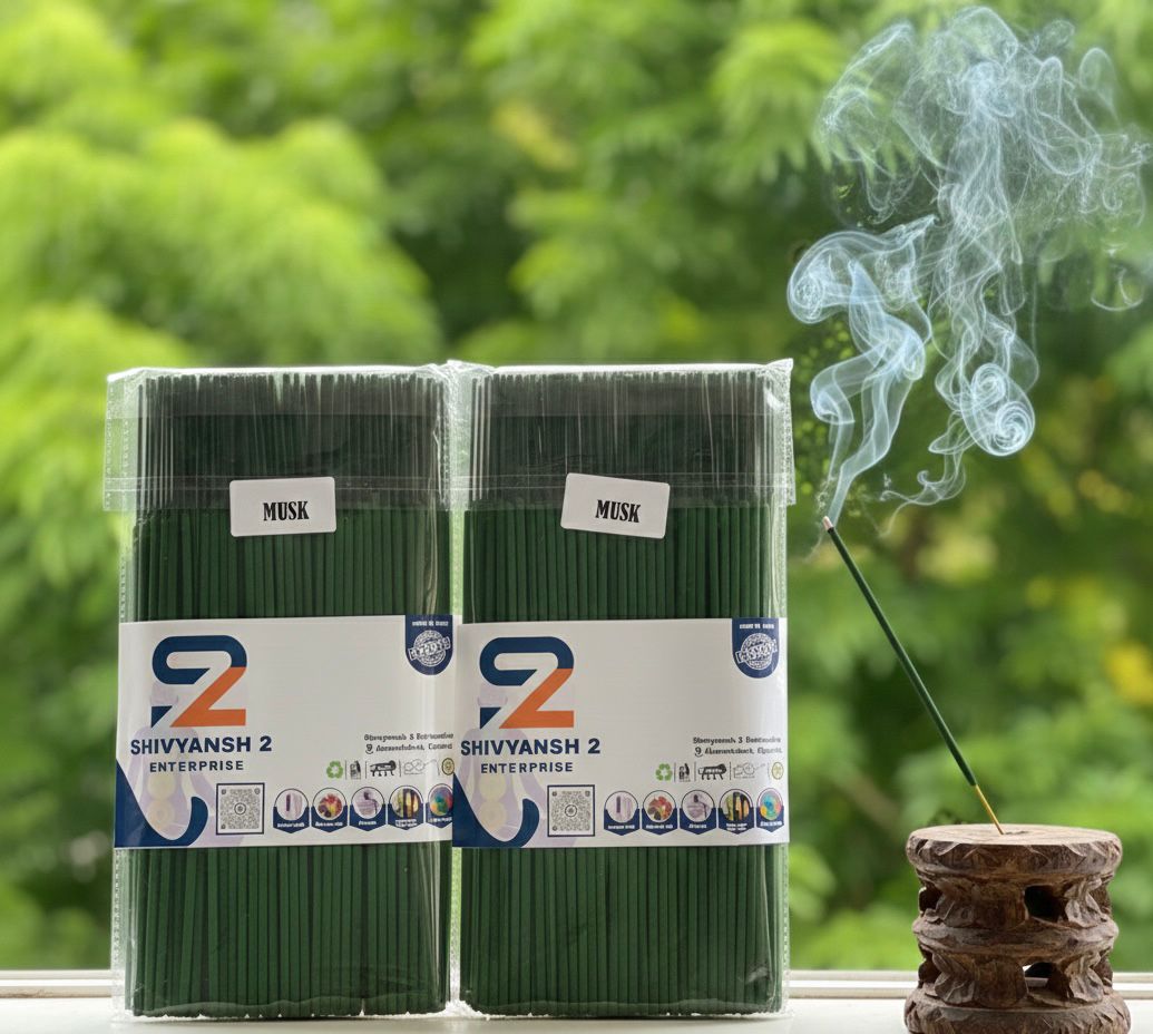 Shivyansh 2 Enterprise Musk Premium Incense Sticks (Agarbatti)