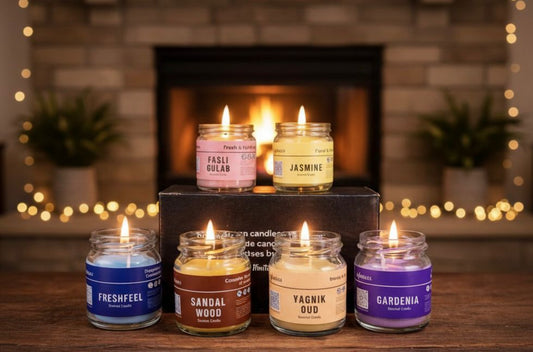 Scented Candles Pack Of 6