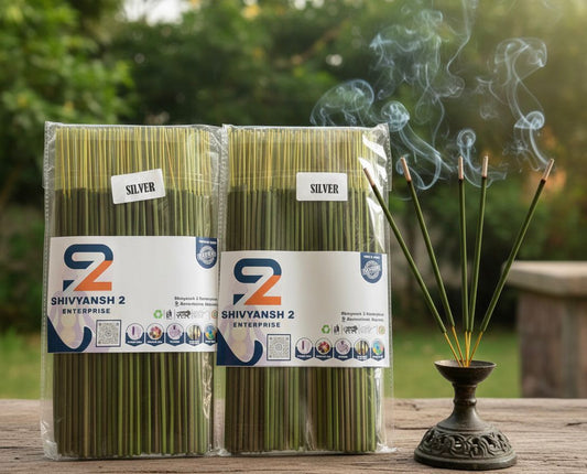 Shivyansh 2 Enterprise Silver Premium Incense Sticks (Agarbatti)